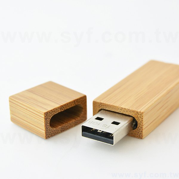 環保隨身碟-原木禮贈品USB-帽蓋木質隨身碟-客製隨身碟容量-採購訂製印刷推薦禮品